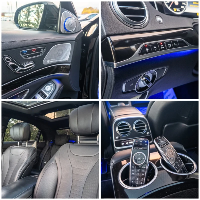 Mercedes-Benz S 350 D 4 MATIC LONG 3XTV FULL AMG LINE ЛИЗИНГ 100%, снимка 16 - Автомобили и джипове - 52442074