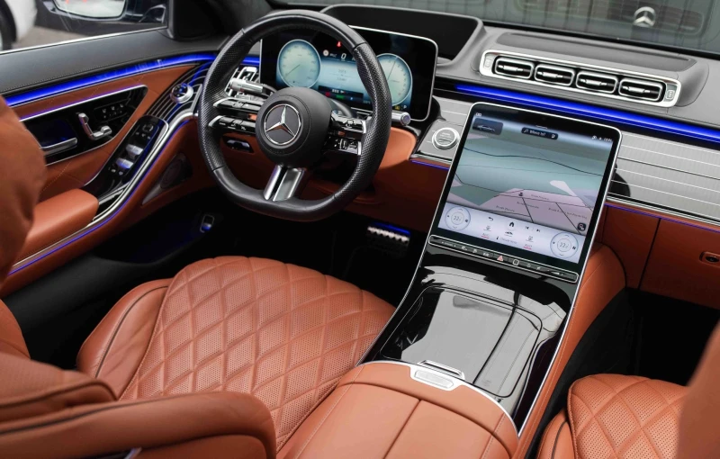 Mercedes-Benz S 580 e 4Matic AMG-Line, снимка 7 - Автомобили и джипове - 52624414