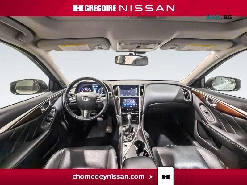 Infiniti Q50 Дистроник * 360 * АвтоКредит * (ЦЕНА ДО БГ), снимка 10 - Автомобили и джипове - 56231313
