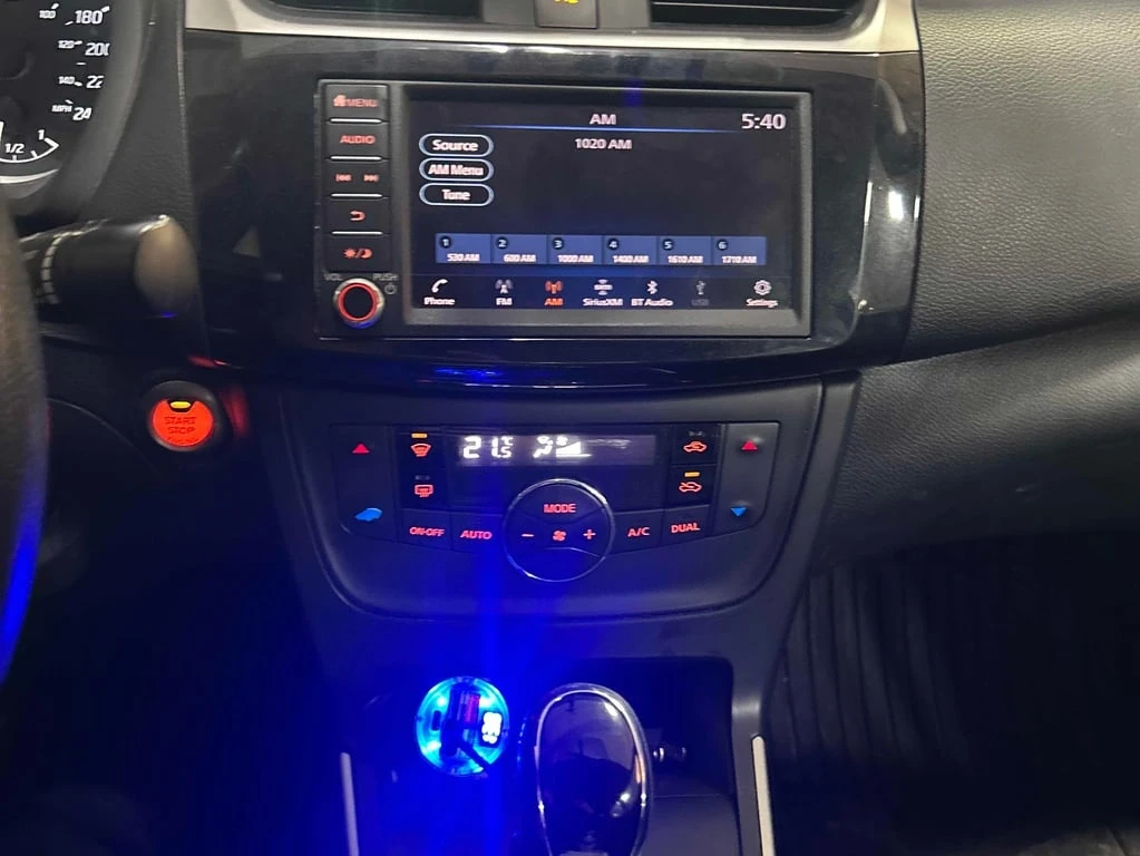 Nissan Sentra * SV CVT * CARFAX * БЕЗ ПЪРВОНАЧАЛНА ВНОСКА - изображение 9