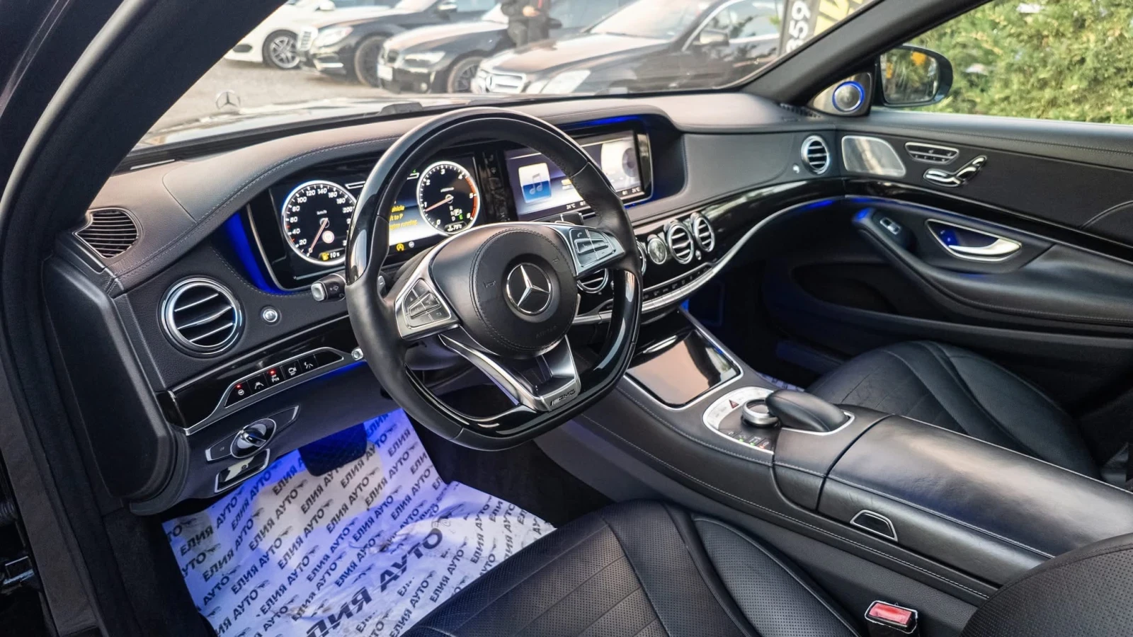 Mercedes-Benz S 350 D 4 MATIC LONG 3XTV FULL AMG LINE  100% | Mobile.bg   12