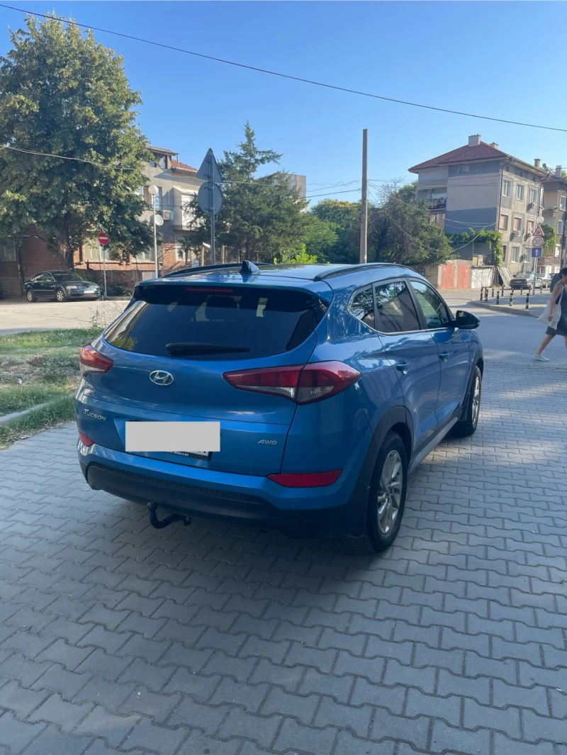 Hyundai Tucson Панорама, Кожен салон, 4х4, снимка 5 - Автомобили и джипове - 47584962