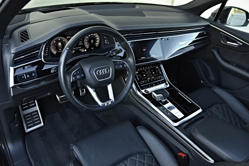 Audi SQ7 4.0 V8T MATRIX 22&#34; PANO 360 RS EXCLUSIVE  FULL, снимка 9 - Автомобили и джипове - 50904401
