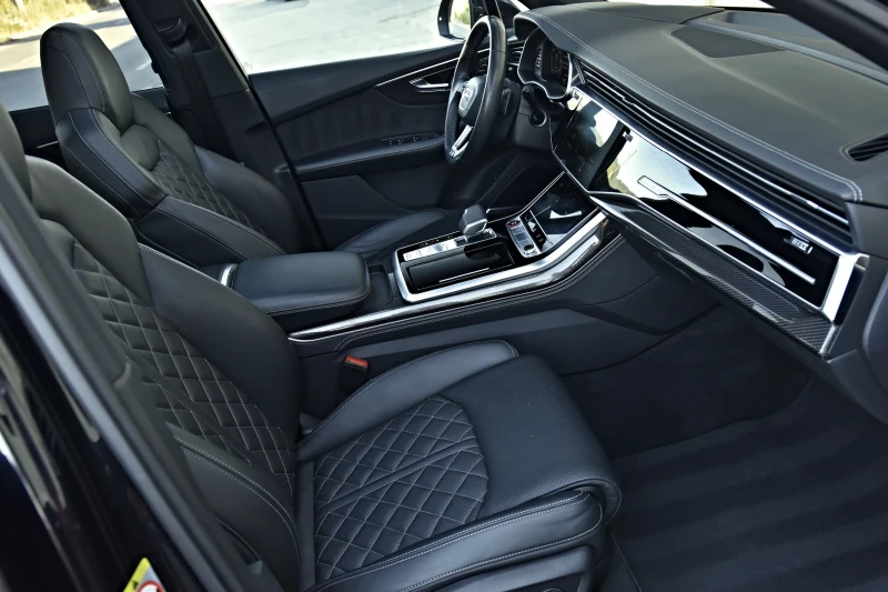 Audi SQ7 4.0 V8T MATRIX 22&#34; PANO 360 RS EXCLUSIVE  FULL, снимка 12 - Автомобили и джипове - 50904401