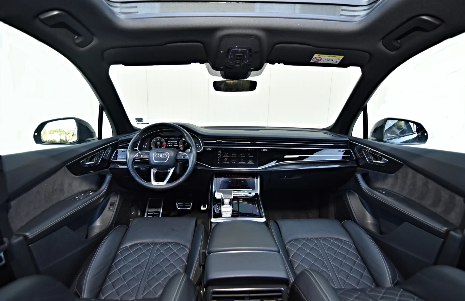 Audi SQ7 4.0 V8T MATRIX 22" PANO 360 RS EXCLUSIVE  FULL - изображение 7