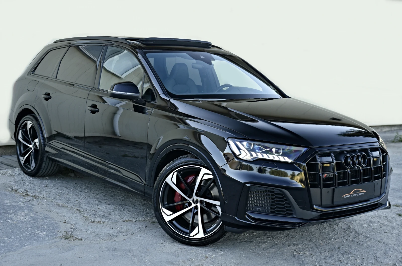 Audi SQ7 4.0 V8T MATRIX 22" PANO 360 RS EXCLUSIVE  FULL - изображение 3
