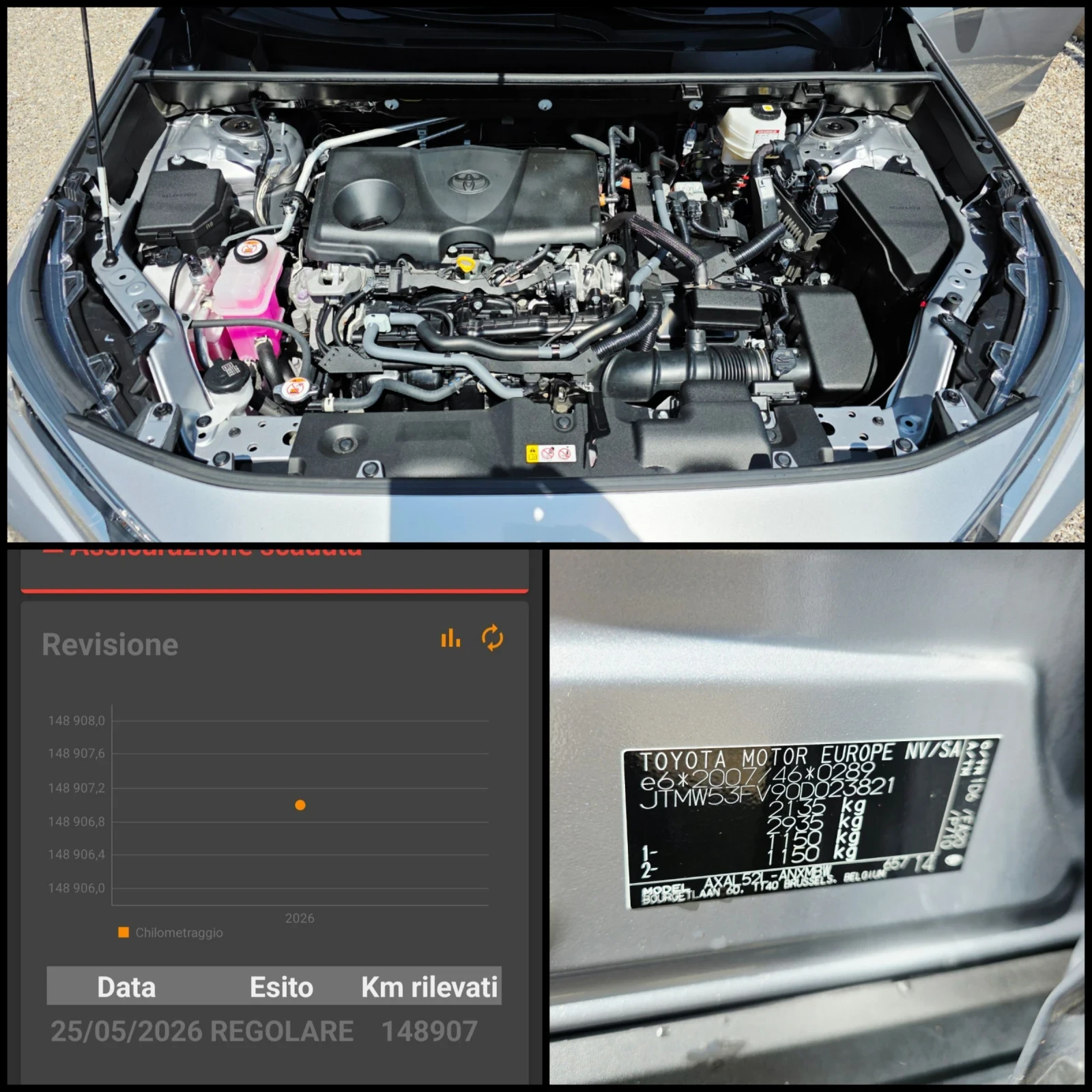 Toyota Rav4 2.5/HYBRID/DISTRONIC/LINE-ASSIST/ПЪЛНА СЕРВ.ИСТОР., снимка 16 - Автомобили и джипове - 54854081