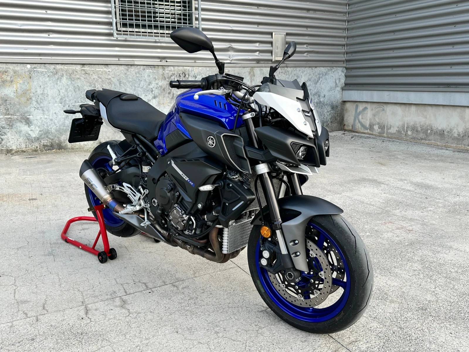 Yamaha Mt-10 SC PROJECT-28.492KM.-РЕГИСТРИРАН-ОБСЛУЖЕН!, снимка 2 - Мотоциклети и мототехника - 55425489