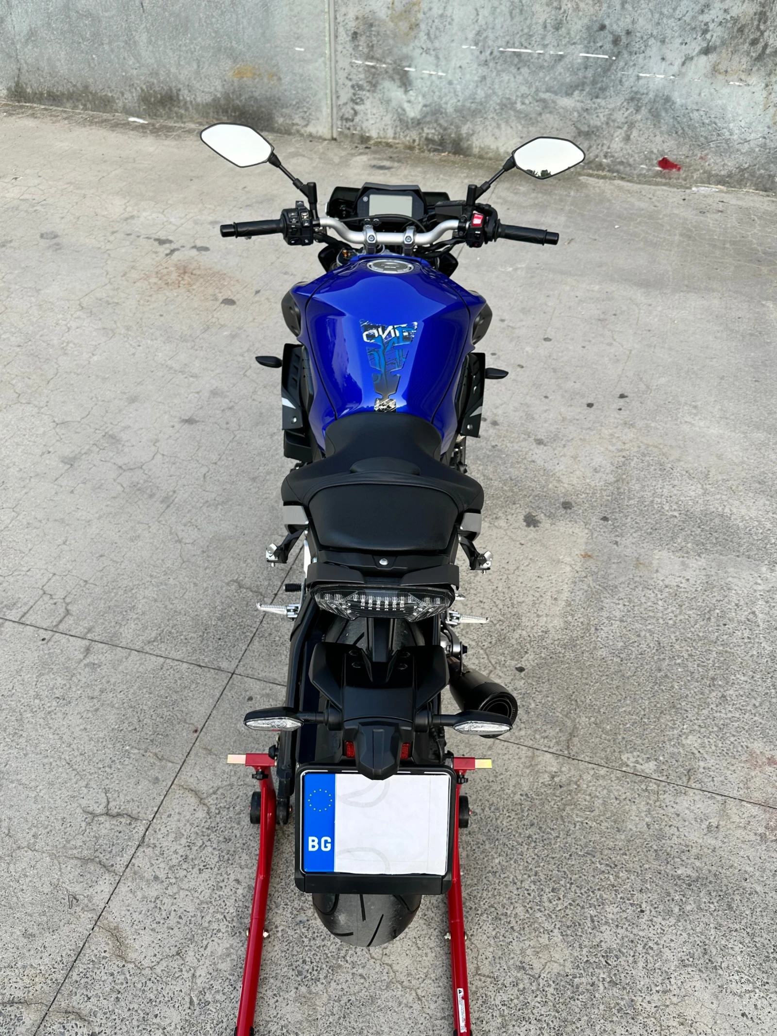 Yamaha Mt-10 SC PROJECT-28.492KM.-РЕГИСТРИРАН-ОБСЛУЖЕН!, снимка 5 - Мотоциклети и мототехника - 55425489