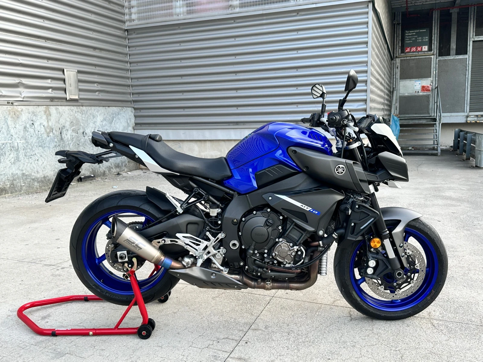 Yamaha Mt-10 SC PROJECT-28.492KM.-РЕГИСТРИРАН-ОБСЛУЖЕН!