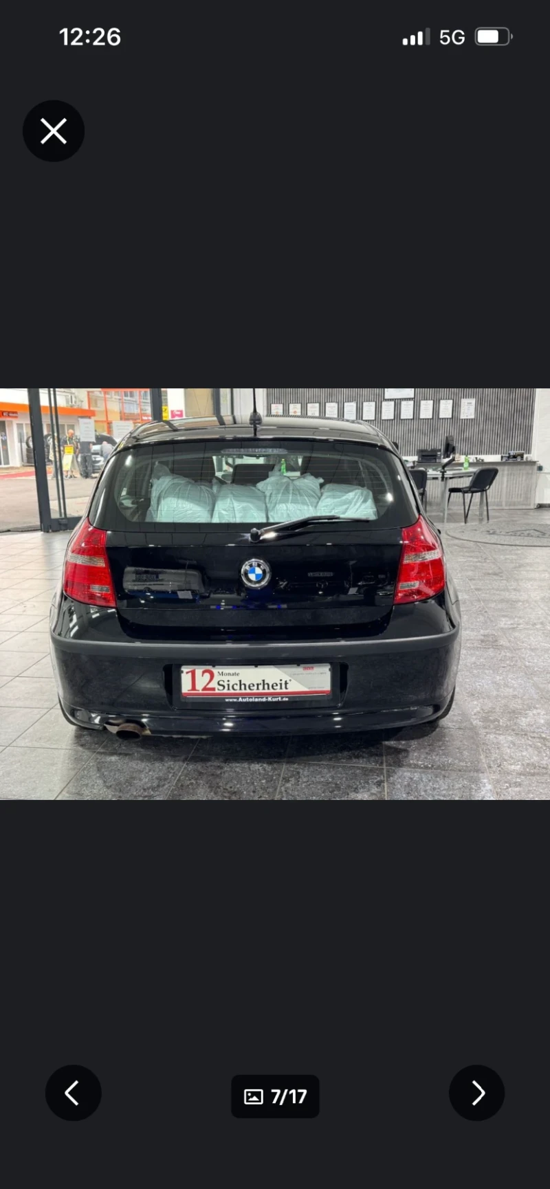 BMW 116 2.0 122 КС, снимка 3 - Автомобили и джипове - 52895610