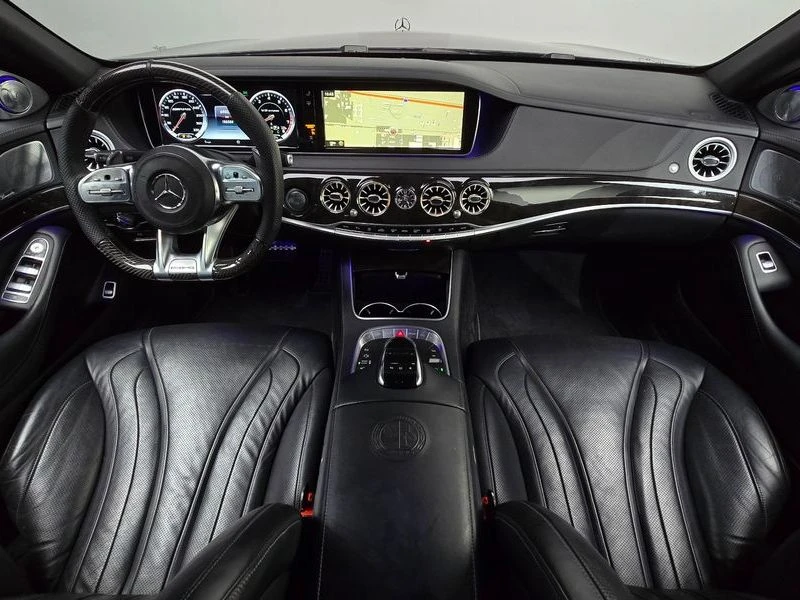 Mercedes-Benz S 63 AMG S63 AMG 4MATIC| 577к.с.| ВКЛ.ТЕХНОТЕСТ, снимка 7 - Автомобили и джипове - 55132160
