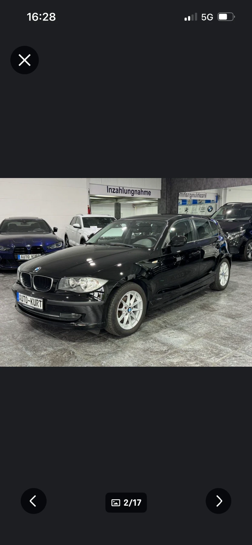 BMW 116 2.0 122 КС, снимка 1