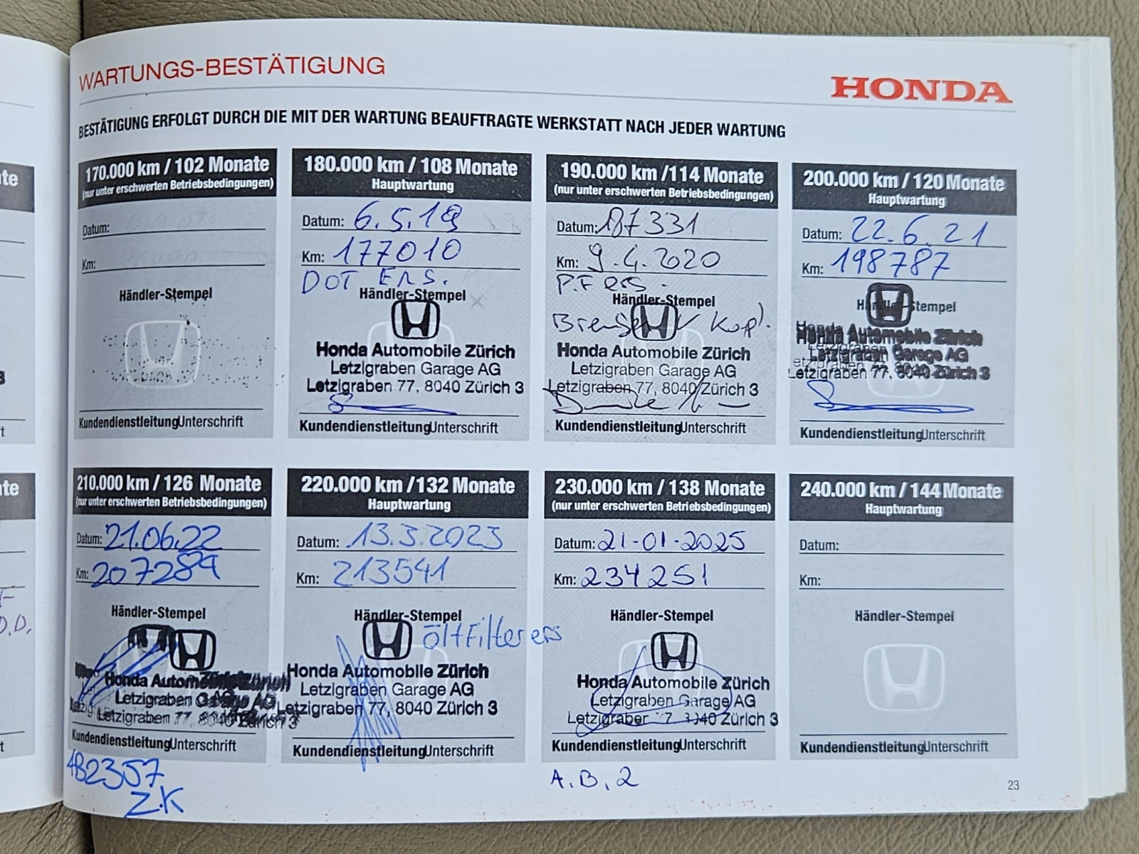 Honda Accord 2.4i-VTEC Пълна серв. история само в ХОНДА Цюрих, снимка 17 - Автомобили и джипове - 52490284