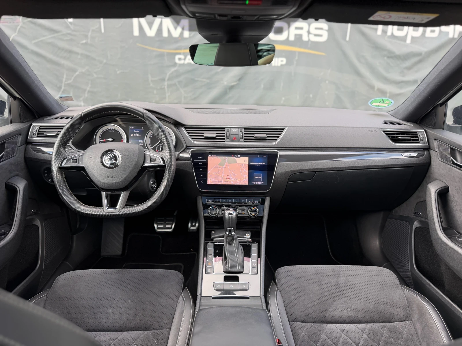 Skoda Superb 2.0TDI* 190* SPORTLINE* DSG* 4X4* , снимка 9 - Автомобили и джипове - 54530743