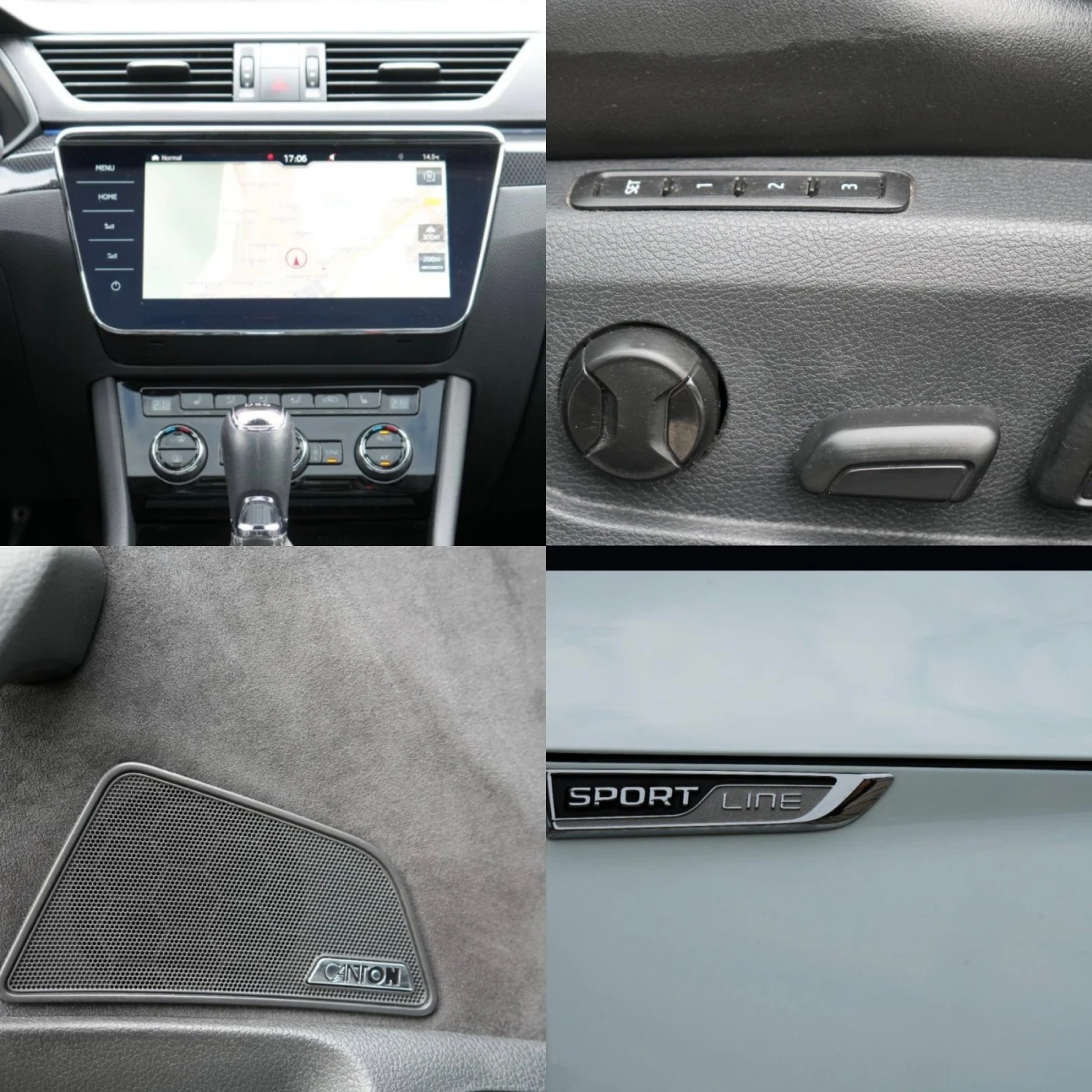 Skoda Superb 2.0TDI* 190* SPORTLINE* DSG* 4X4* , снимка 13 - Автомобили и джипове - 54530743