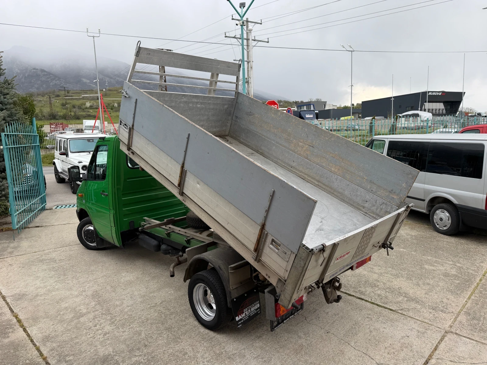 Mercedes-Benz Sprinter 413 CDI* Тристранен самосвал* 3.20 метра кош, снимка 6 - Бусове и автобуси - 54148507