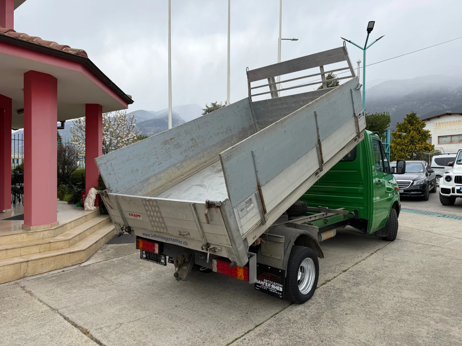 Mercedes-Benz Sprinter 413 CDI* Тристранен самосвал* 3.20 метра кош, снимка 8 - Бусове и автобуси - 54148507