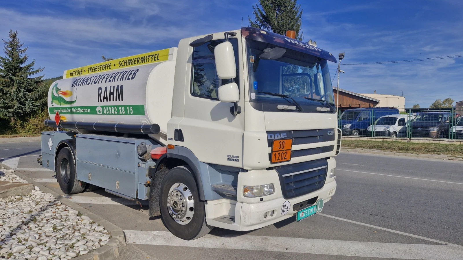 Daf CF 85 410  EURO 5 14, 100 ЛИТРА ADR  ДИЗЕЛ БЕНЗИН - изображение 2