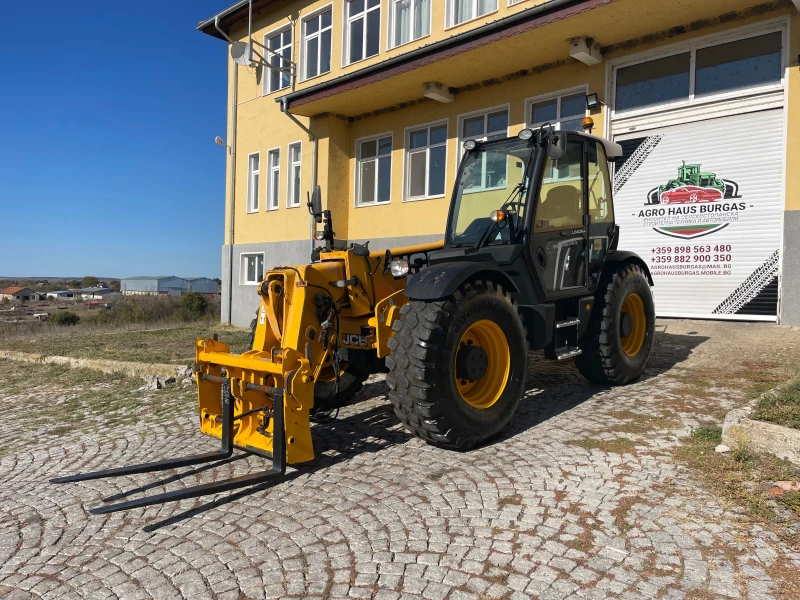 Телескопичен товарач JCB 550-80 AGRI PLUS ОБСЛУЖЕН ЛИЗИНГ, снимка 3 - Селскостопанска техника - 47716652