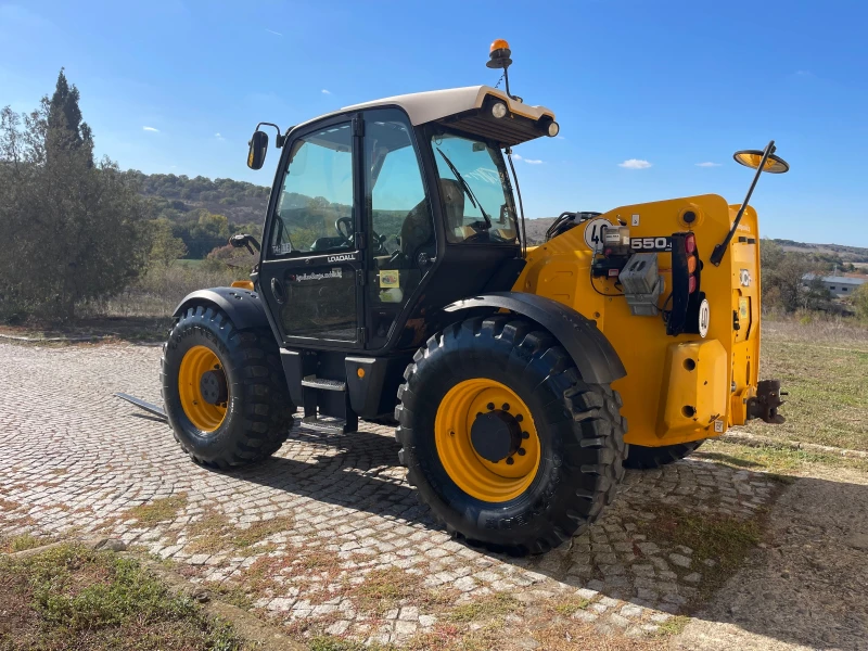 Телескопичен товарач JCB 550-80 AGRI PLUS ОБСЛУЖЕН ЛИЗИНГ, снимка 5 - Селскостопанска техника - 47716652