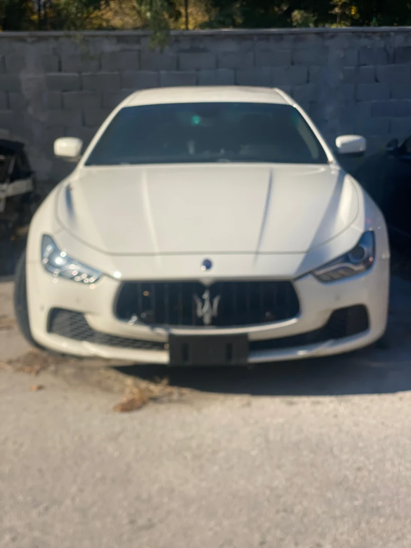 Maserati Ghibli 3.0D с повреден двигател!, снимка 5 - Автомобили и джипове - 48105705