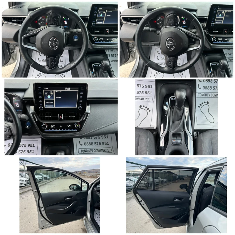 Toyota Corolla 1.8i-HYBRID-135.000km-FACE-NEW-LED-KAMERA-TOP, снимка 15 - Автомобили и джипове - 49289123