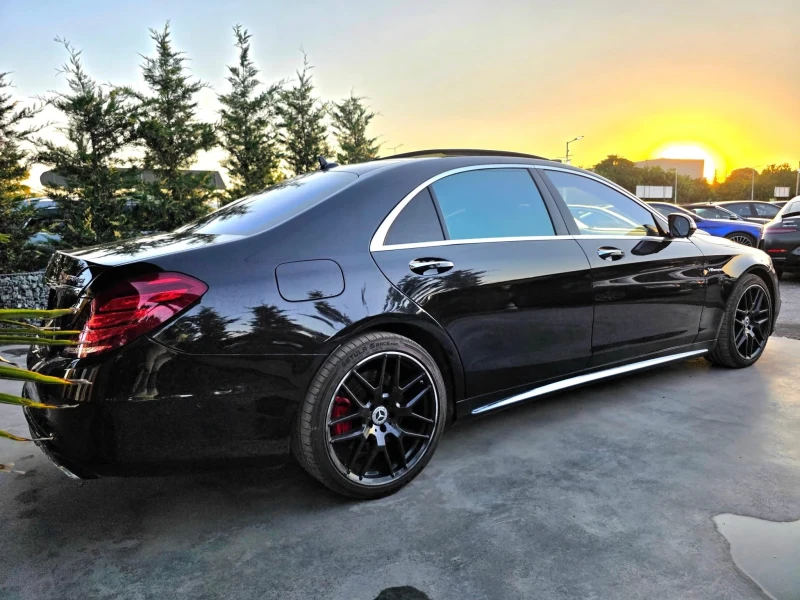 Mercedes-Benz S 63 AMG LONG 4 MATIC 3XTV ПАНОРАМА БЯЛА КОЖА ЛИЗИНГ 100%, снимка 10 - Автомобили и джипове - 50911914