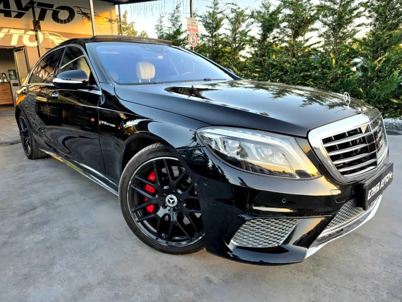 Mercedes-Benz S 63 AMG LONG 4 MATIC 3XTV ПАНОРАМА БЯЛА КОЖА ЛИЗИНГ 100%, снимка 4 - Автомобили и джипове - 50911914