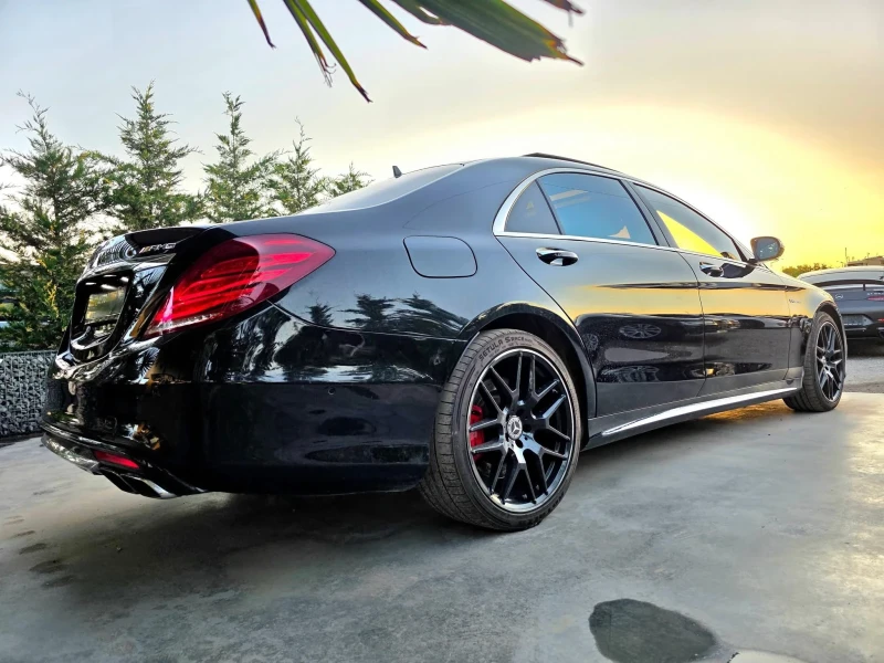 Mercedes-Benz S 63 AMG LONG 4 MATIC 3XTV ПАНОРАМА БЯЛА КОЖА ЛИЗИНГ 100%, снимка 9 - Автомобили и джипове - 50911914