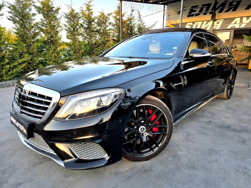 Mercedes-Benz S 63 AMG LONG 4 MATIC 3XTV ПАНОРАМА БЯЛА КОЖА ЛИЗИНГ 100% - 79880 лв. - 41325274 1