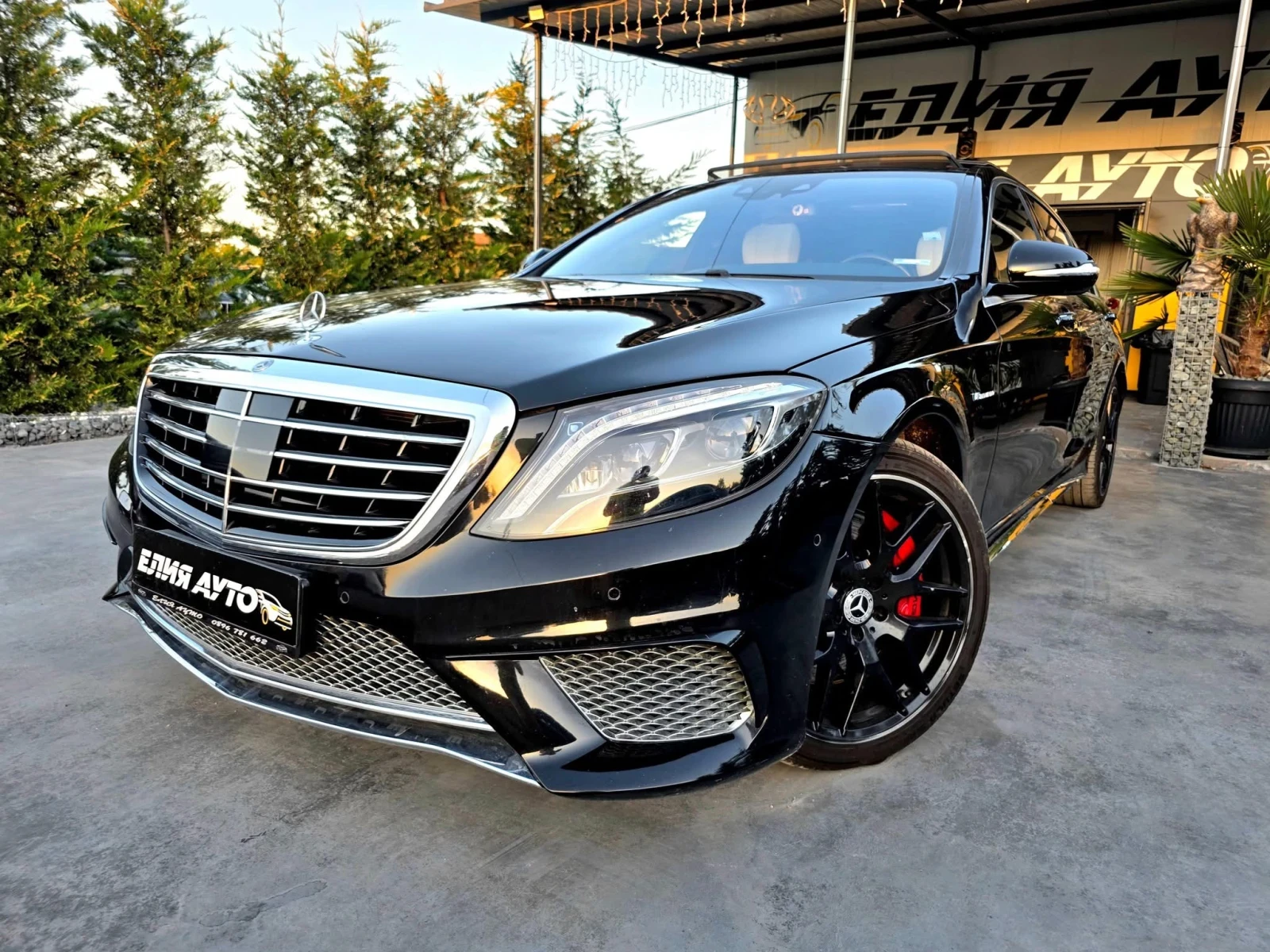 Mercedes-Benz S 63 AMG LONG 4 MATIC 3XTV ПАНОРАМА БЯЛА КОЖА ЛИЗИНГ 100% - изображение 2