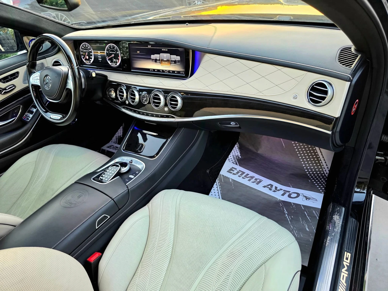 Mercedes-Benz S 63 AMG LONG 4 MATIC 3XTV     100% | Mobile.bg   15