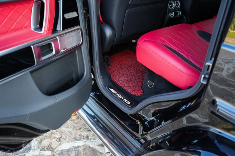 Mercedes-Benz G 63 AMG BURMESTER| RED SALON| CARBON| FULL , снимка 12 - Автомобили и джипове - 50722586