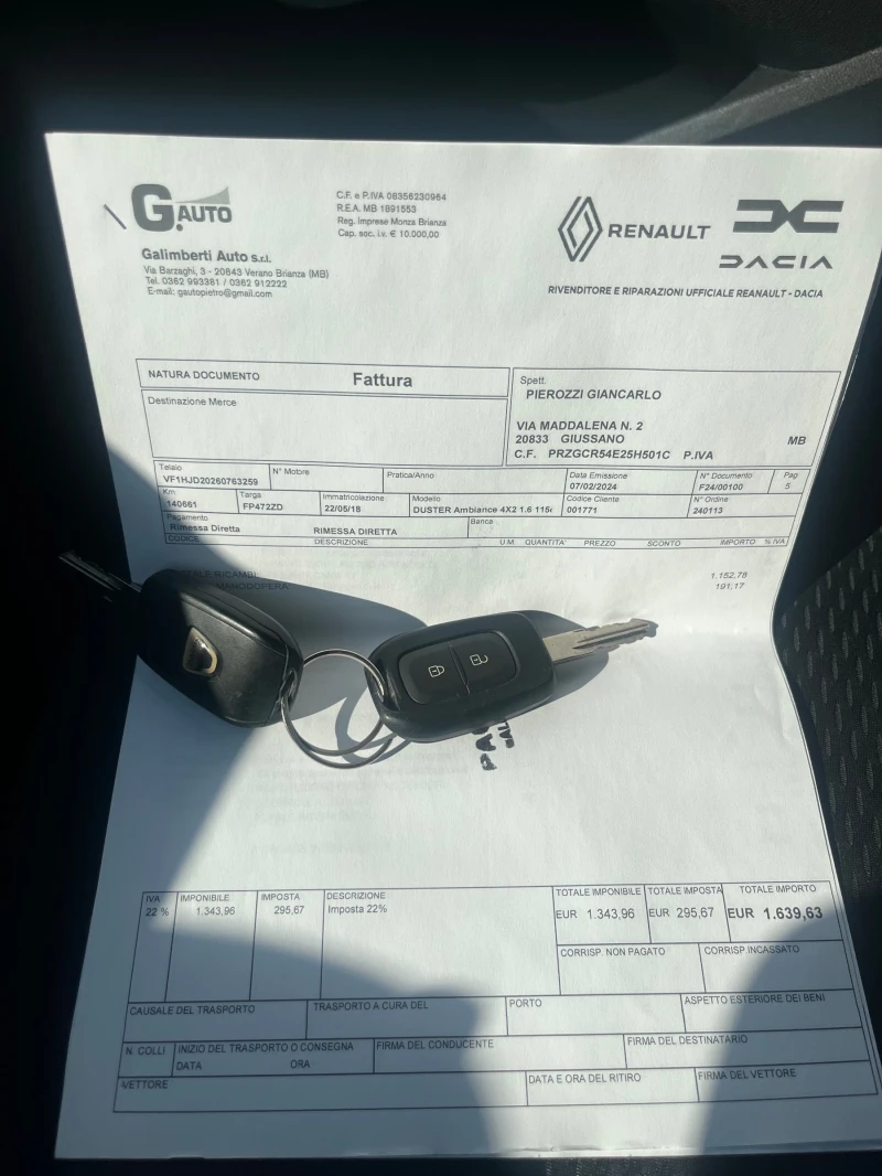 Dacia Duster 1.6i ITALY КАТО НОВ!, снимка 16 - Автомобили и джипове - 51340160