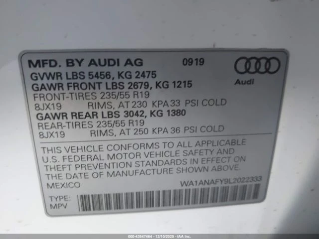 Audi Q5 45 TFSI QUATTRO S TRONIC, снимка 13 - Автомобили и джипове - 53195435