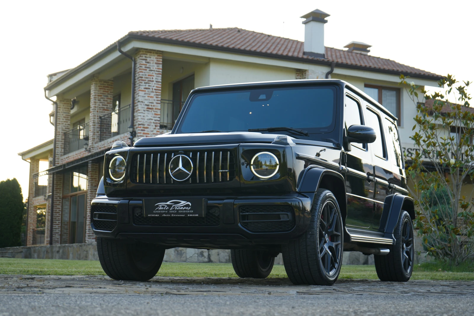 Mercedes-Benz G 63 AMG BURMESTER| RED SALON| CARBON| FULL  | Mobile.bg   1