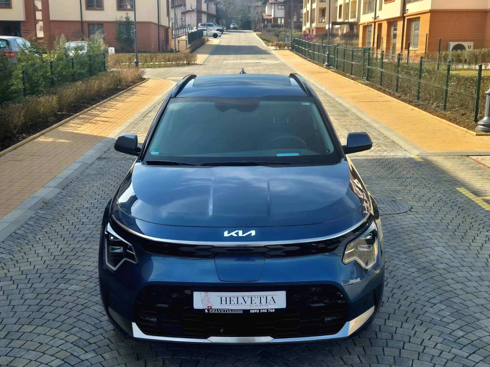 Kia Niro 65 KWH* SOH 100%* H/K* КОЖА* ПОДГРЕВ* ОБДУХВАНЕ* , снимка 8 - Автомобили и джипове - 53394895