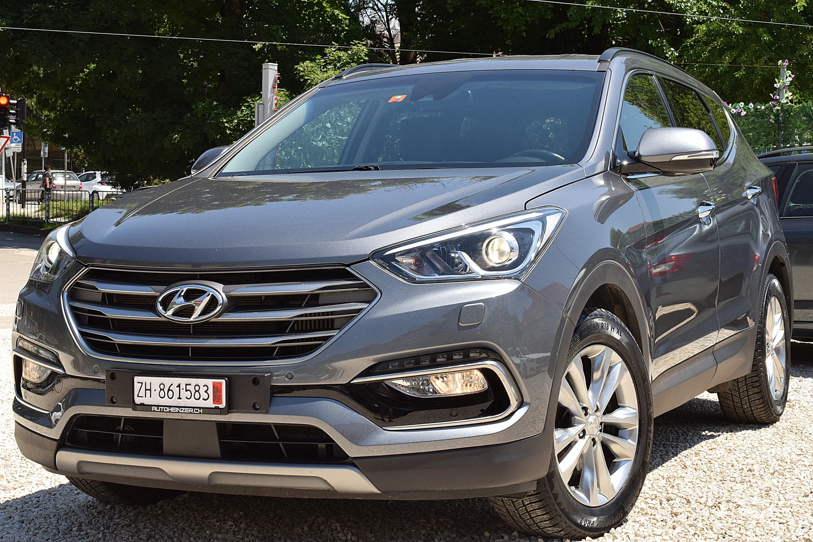 Hyundai Santa fe 2.2ШВЕЙЦАРИЯ-ДИСТРОНИК/6+ 1/КОЖА/НАВИ/КСЕНОН/КАМЕР