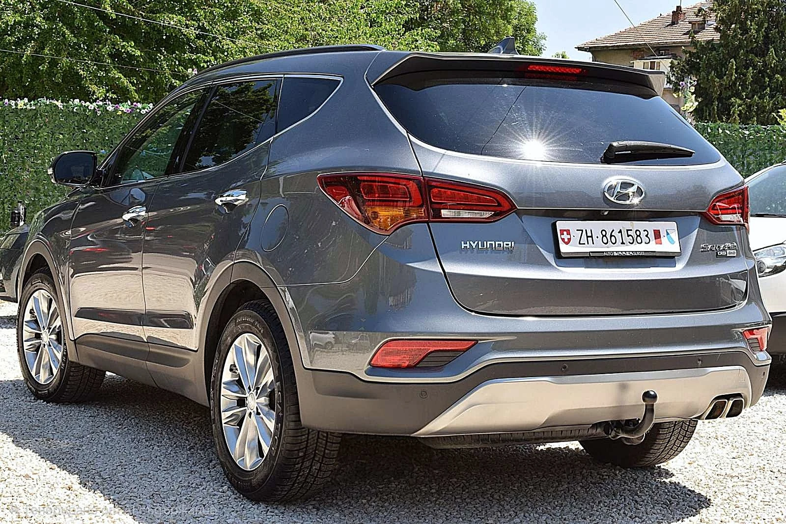 Hyundai Santa fe 2.2ШВЕЙЦАРИЯ-ДИСТРОНИК/6+ 1/КОЖА/НАВИ/КСЕНОН/КАМЕР, снимка 6 - Автомобили и джипове - 54692997