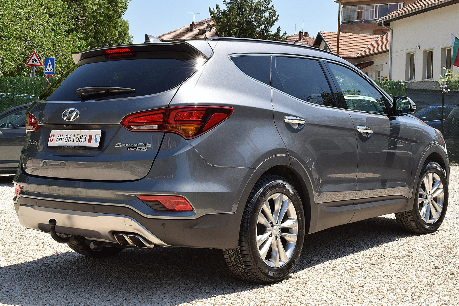 Hyundai Santa fe 2.2ШВЕЙЦАРИЯ-ДИСТРОНИК/6+ 1/КОЖА/НАВИ/КСЕНОН/КАМЕР, снимка 4 - Автомобили и джипове - 54692997