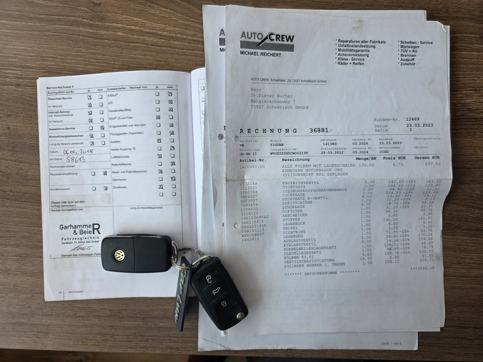VW Tiguan 2.0TSI 4MOTION DSG, снимка 17 - Автомобили и джипове - 55529788