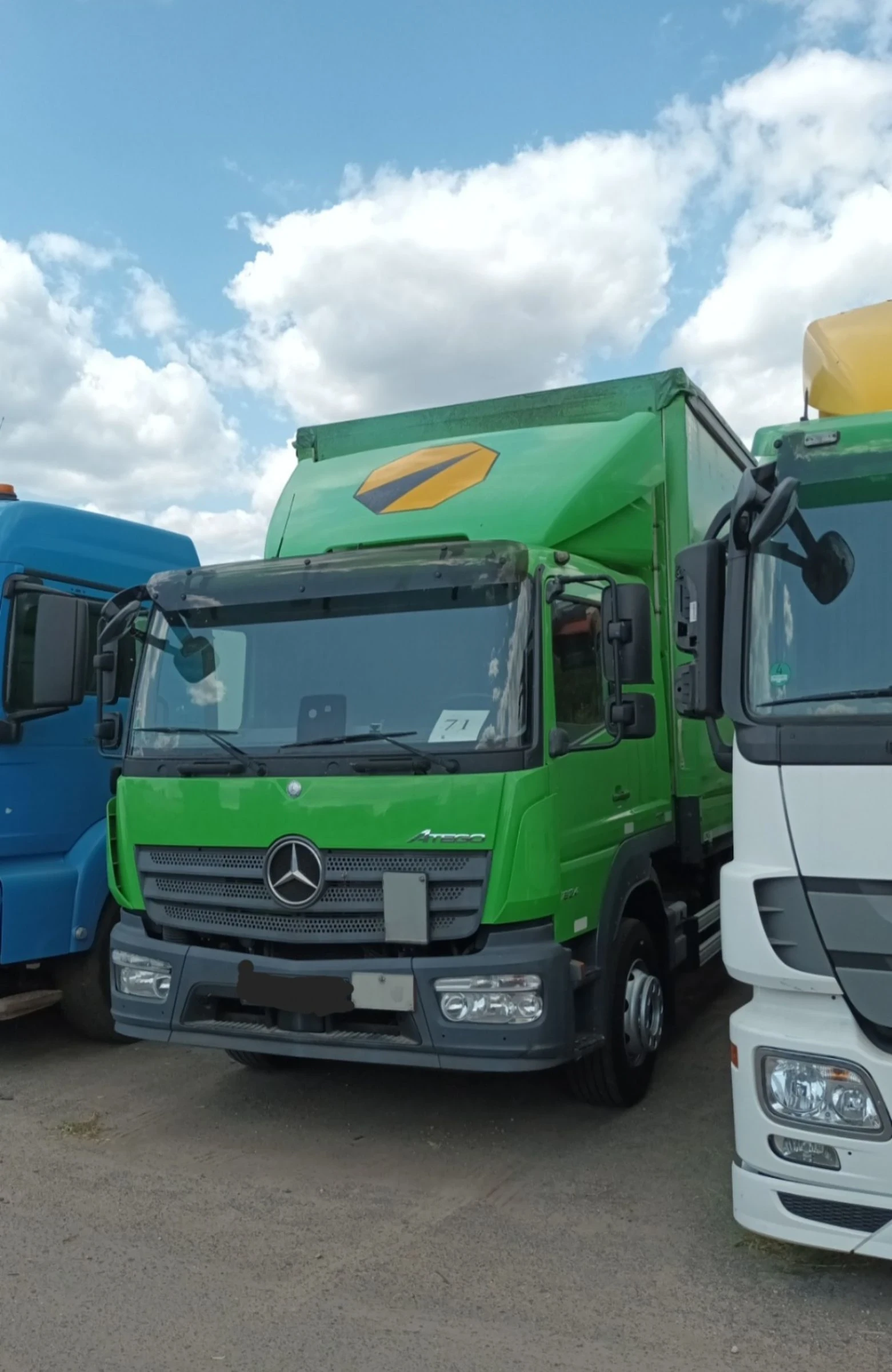 Mercedes-Benz Atego 1624 спална кабина - изображение 2