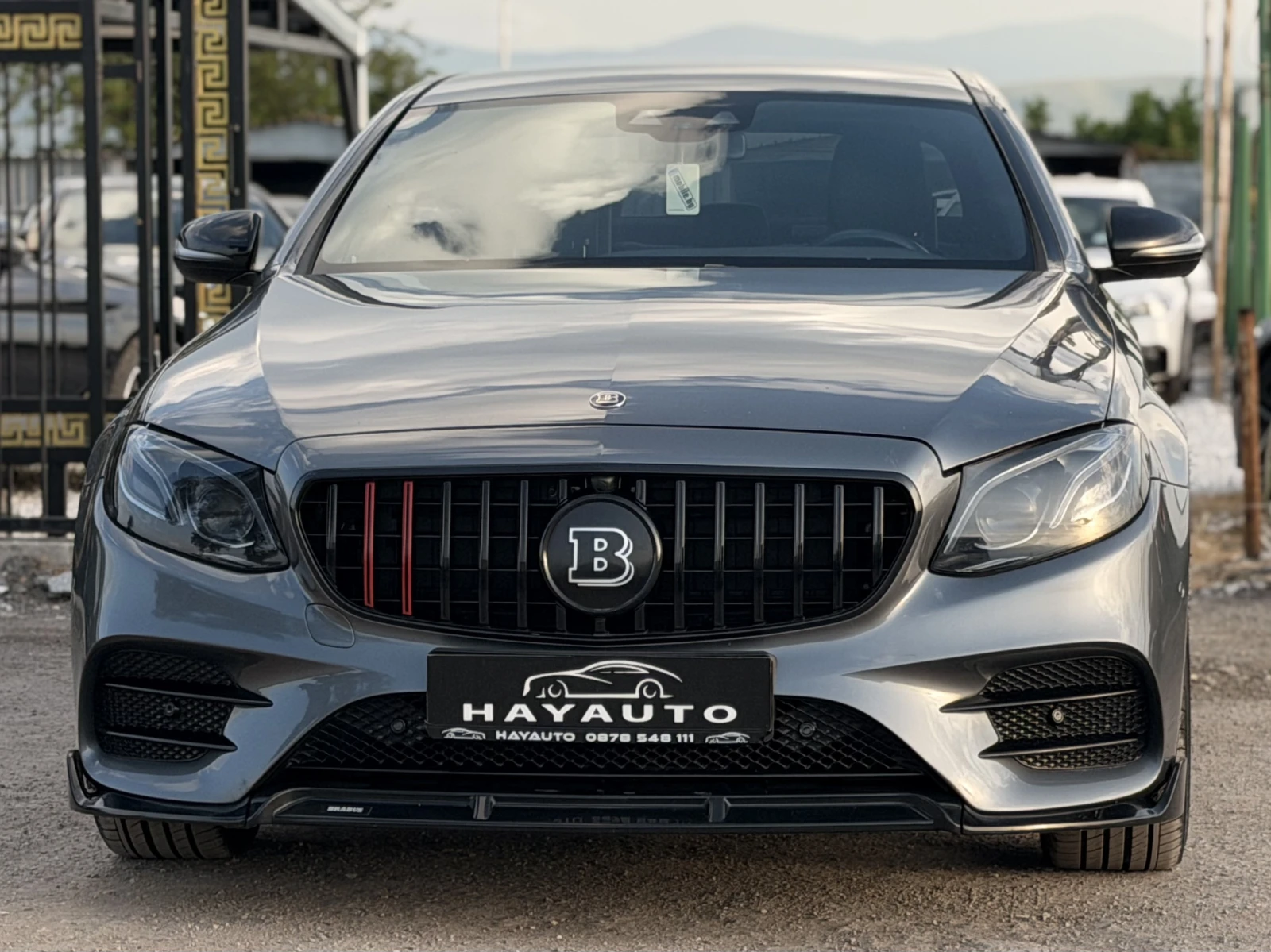 Mercedes-Benz E 400 d= 4Matic= BRABUS= Distronic= 3xTV= 