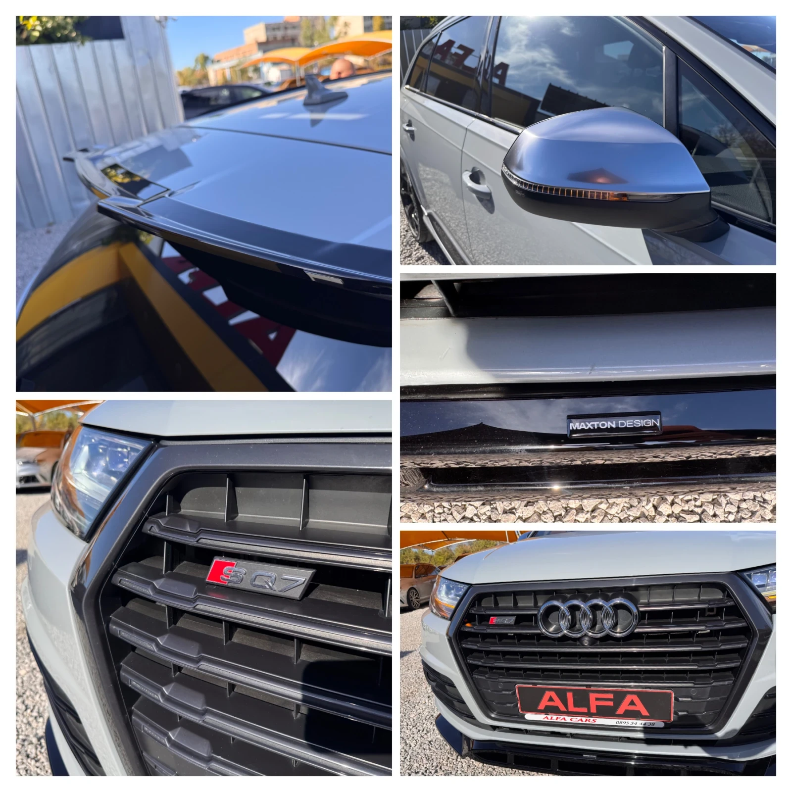 Audi SQ7 4.0d/NARDO GREY/MAXTON/159000km/���������/������// | Mobile.bg � ����������� 7