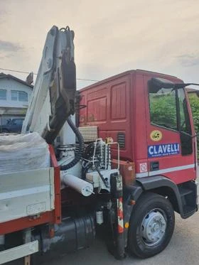 Iveco Eurocargo БОРДОВИ+КРАН-НОВ ВНОС ОТ ИТАЛИЯ, снимка 5