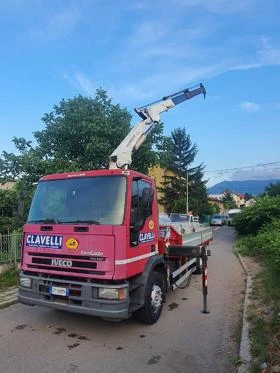 Iveco Eurocargo БОРДОВИ+КРАН-НОВ ВНОС ОТ ИТАЛИЯ, снимка 1