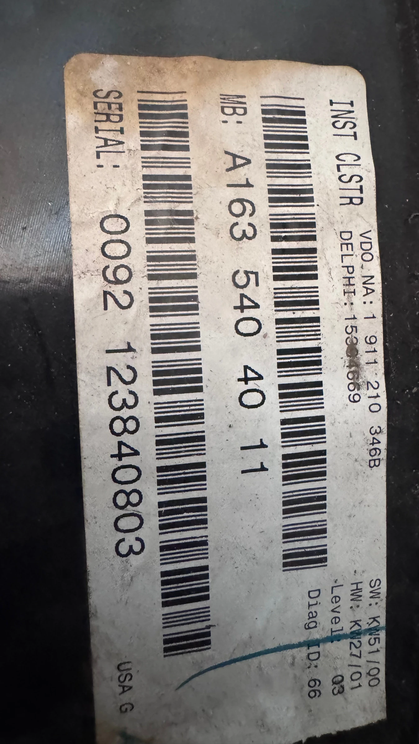   Mercedes ML - A1635404011 / 0092123840803 | Mobile.bg   2