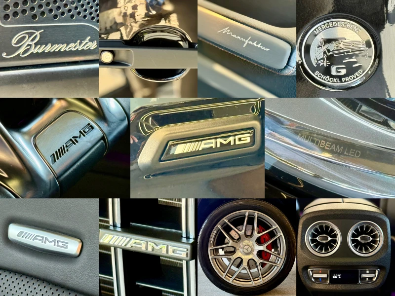 Mercedes-Benz G 63 AMG Burmester* AMG* Лизинг* Гаранция, снимка 17 - Автомобили и джипове - 51497942