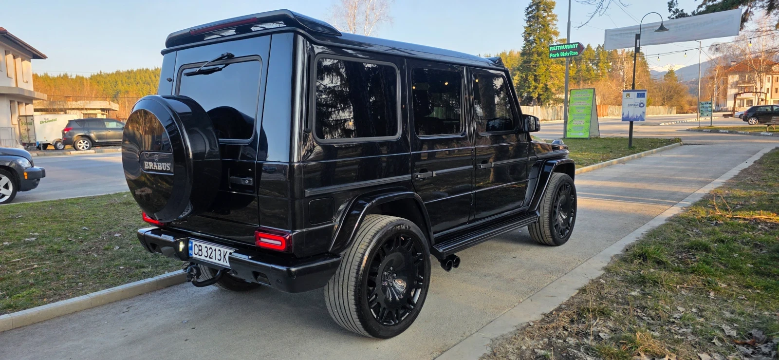 Mercedes-Benz G 500 5.0 BRABUS, снимка 8 - Автомобили и джипове - 55596163